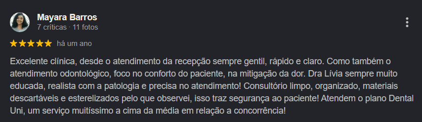 Avaliação Google 4 — 5 estrelas