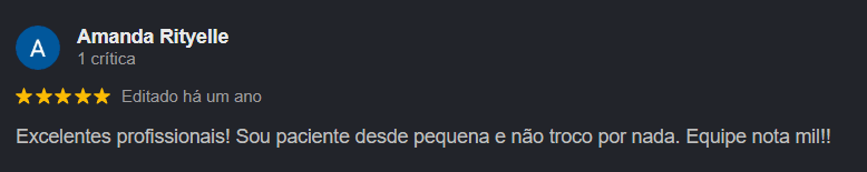 Avaliação Google 9 — 5 estrelas