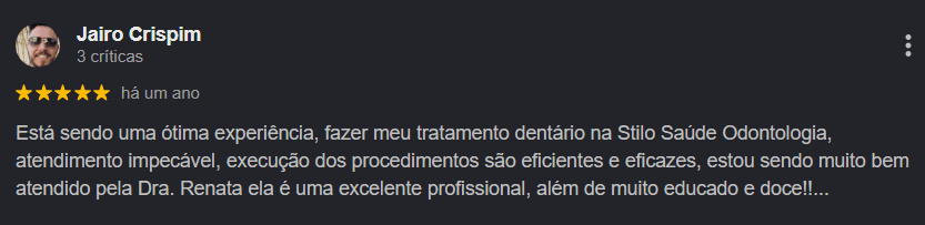 Avaliação Google 8 — 5 estrelas